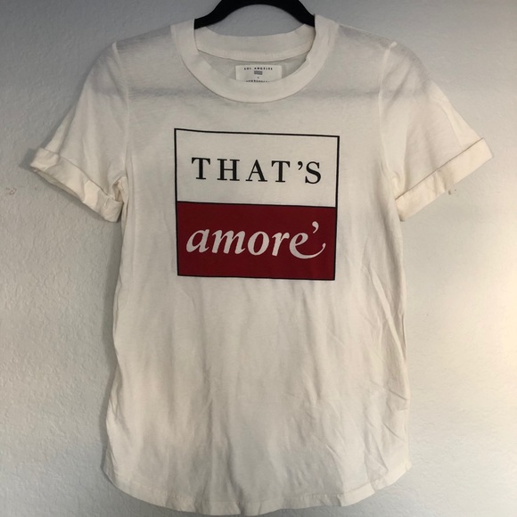 Anthropologie Tops - ❗️LAST CHANCE❗️‘That’s Amore’ Sol Angeles T-Shirt